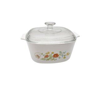 Corning Ware Wild Flowers 3 Liter Casserole Dish A-3-B Corning Ware 3 Liter Baki